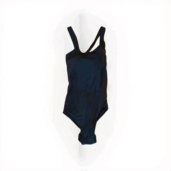 Swimsuitsforall Aquabelle One Piece Swimsuit Womens 18W Black Slimming Padded - Picture 1 of 6